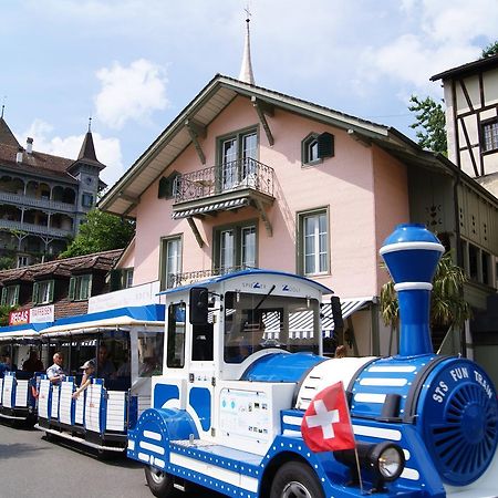 Hotel Schlosspintli Spiez Buitenkant foto