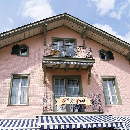 Hotel Schlosspintli Spiez Buitenkant foto