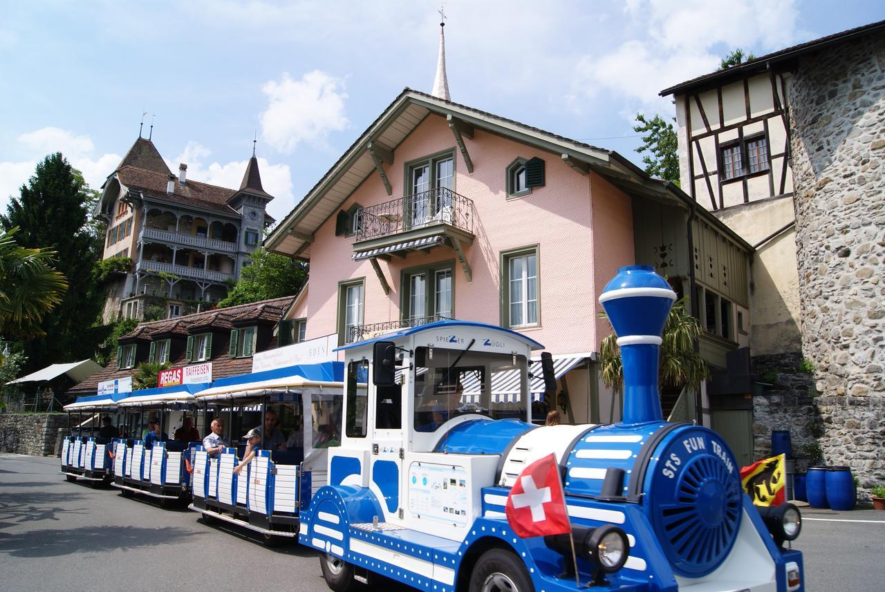 Hotel Schlosspintli Spiez Buitenkant foto
