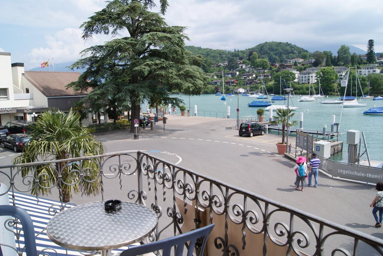 Hotel Schlosspintli Spiez Buitenkant foto