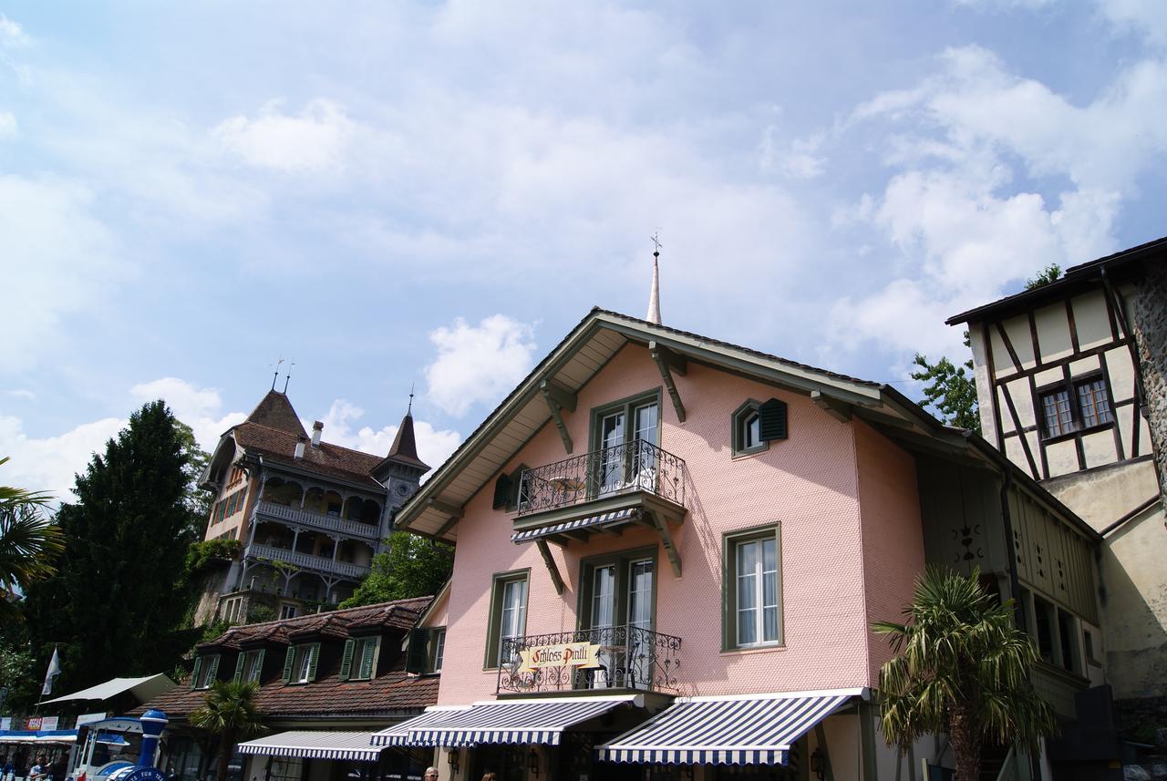Hotel Schlosspintli Spiez Buitenkant foto