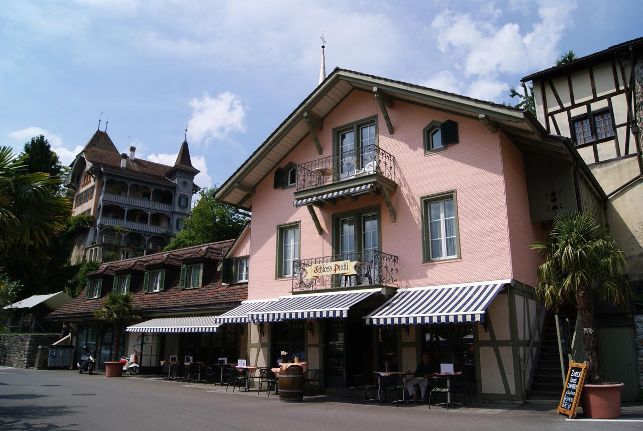 Hotel Schlosspintli Spiez Buitenkant foto